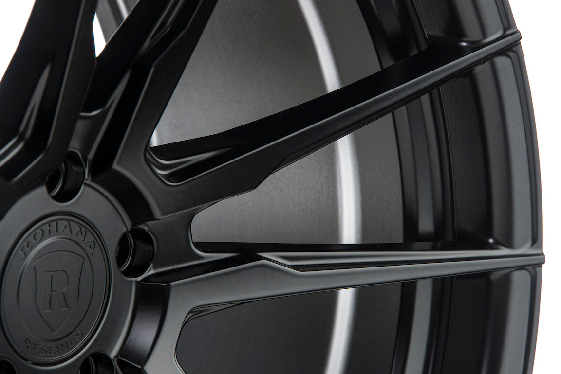 Rohana RFX2 Wheel, 20X12, 5-120, +65, Matte Black - RFX220125120MB65M