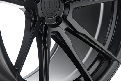 Rohana RFX2 Wheel, 20X9, 5-112, +25, Matte Black - RFX22095112MB25