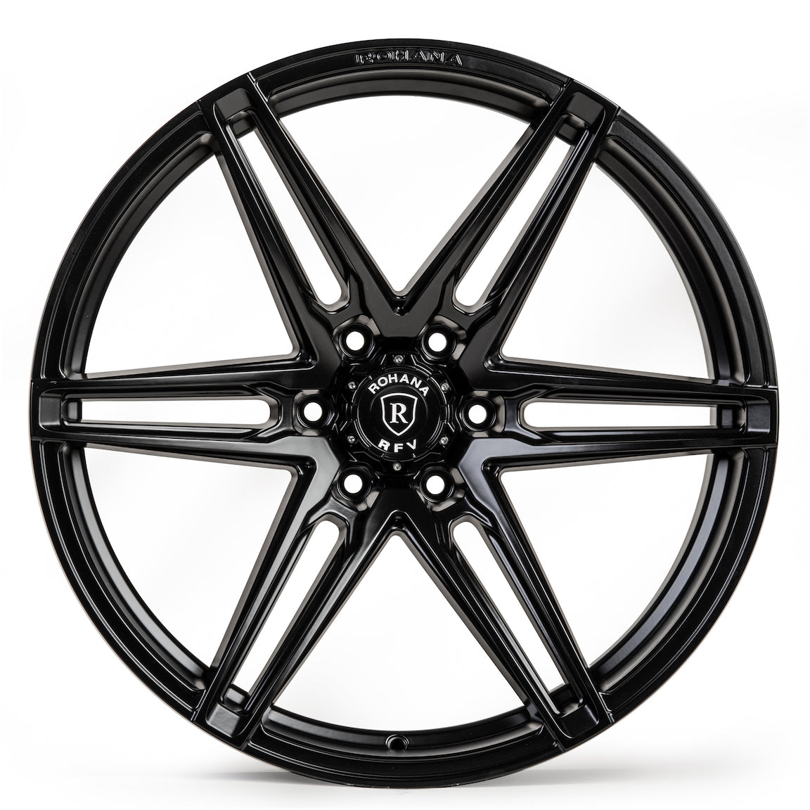 Rohana RFV1 Wheel, 22x9.5, 6-135, 0, Matte Black - RFV122956135MB0