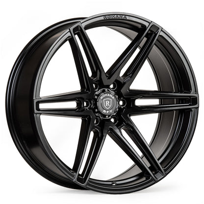 Rohana RFV1 Wheel, 22x9.5, 6-135, 0, Matte Black - RFV122956135MB0