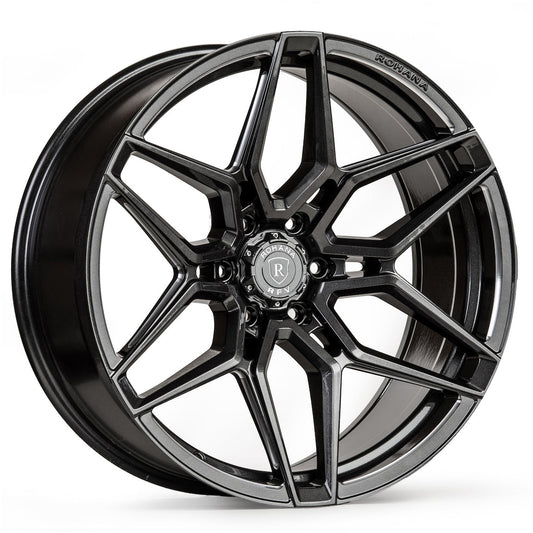 Rohana RFV2 Wheel, 22x9.5, 6-135, 0, Gloss Graphite - RFV222956135GG0