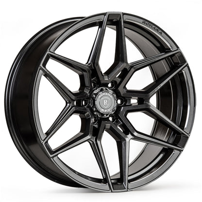 Rohana RFV2 Wheel, 22x9.5, 6-139, 0, Gloss Graphite - RFV222956139GG0
