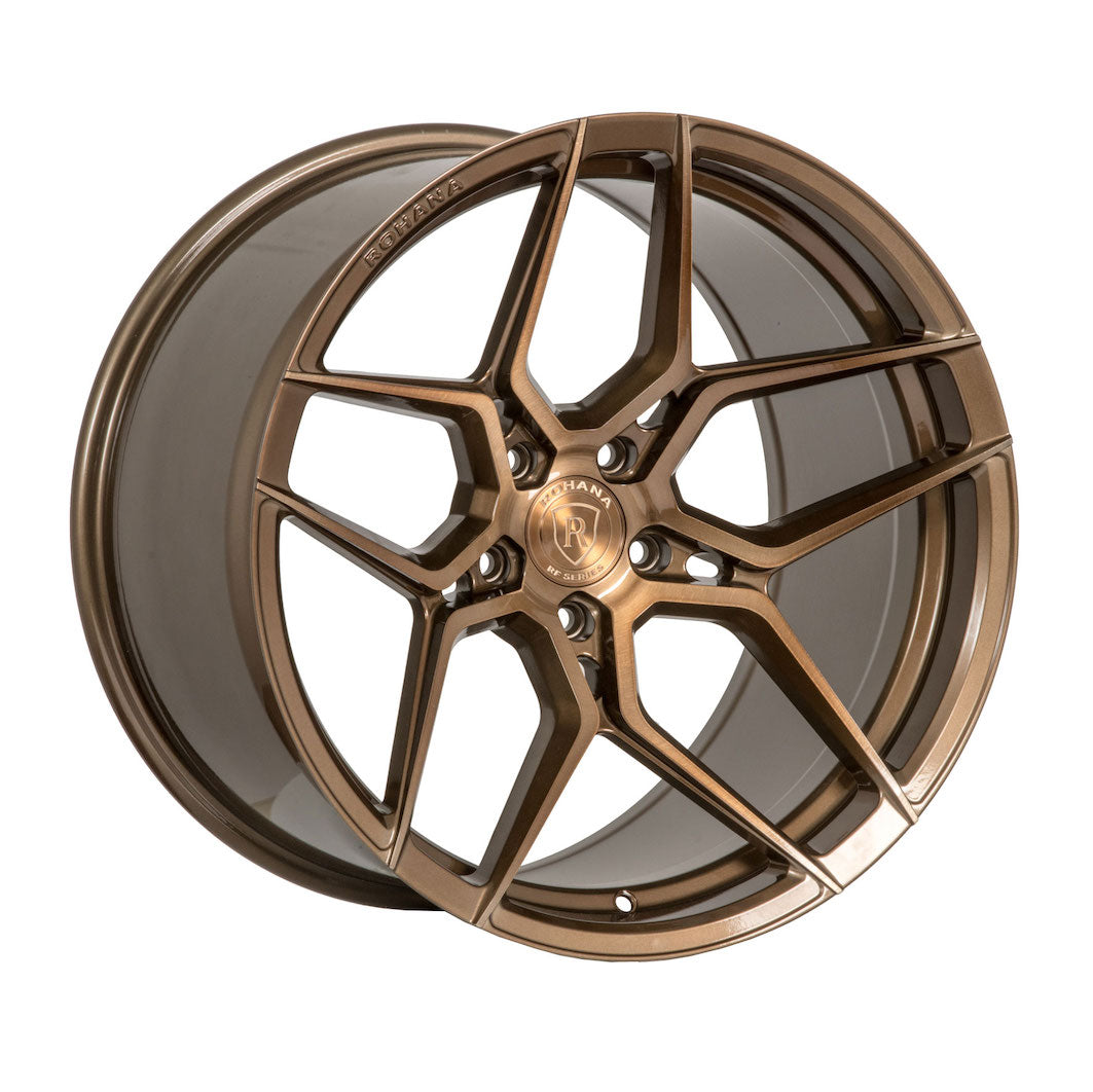 Rohana RFX11 Wheel, 19X8.5, 5-112, +42, Brushed Bronze - RFX1119855112BZ42