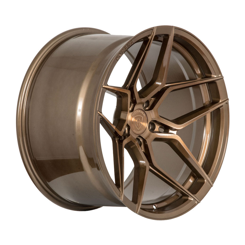 Rohana RFX11 Wheel, 19X9.5, 5-120, +20, Brushed Bronze - RFX1119955120BZ20