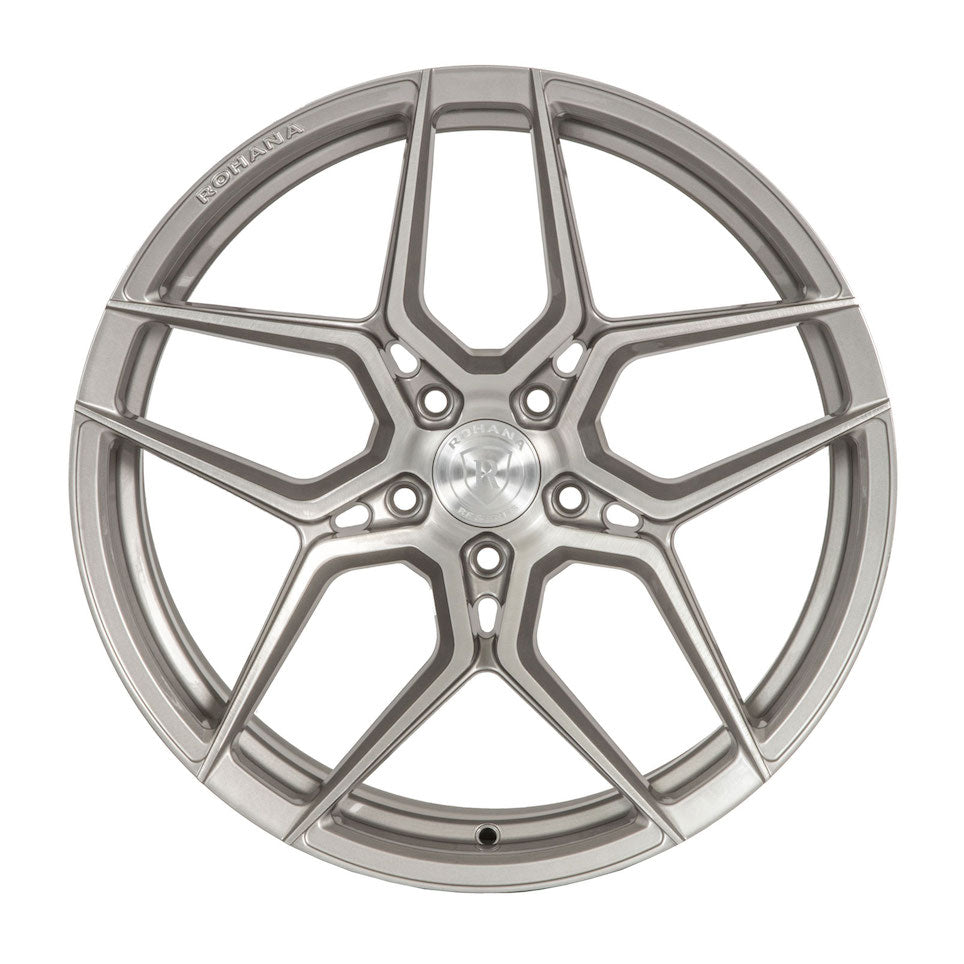 Rohana RFX11 Wheel, 19X8.5, 5-114.3, +35, Brushed Titanium - RFX1119855114BT35