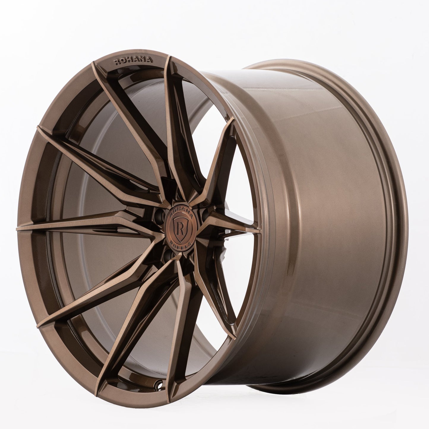 Rohana RFX13 Wheel, 20X9, 5-112, +25, Brushed Bronze - RFX132095112BZ25
