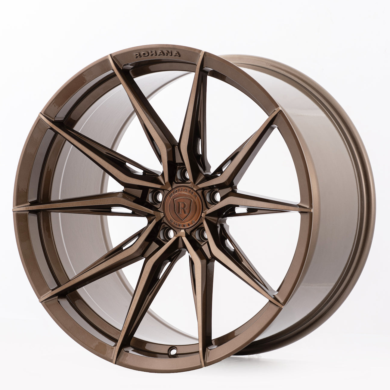 Rohana RFX13 Wheel, 20X9, 5-112, +25, Brushed Bronze - RFX132095112BZ25