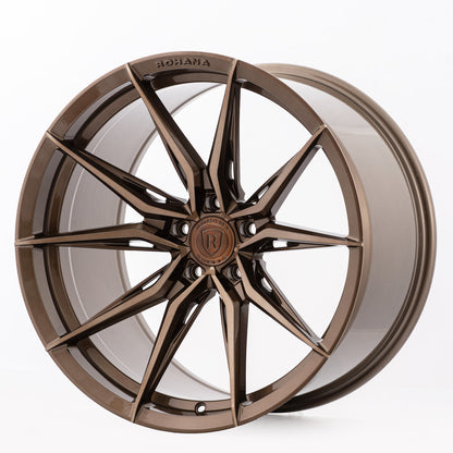 Rohana RFX13 Wheel, 20X9, 5-112, +25, Brushed Bronze - RFX132095112BZ25