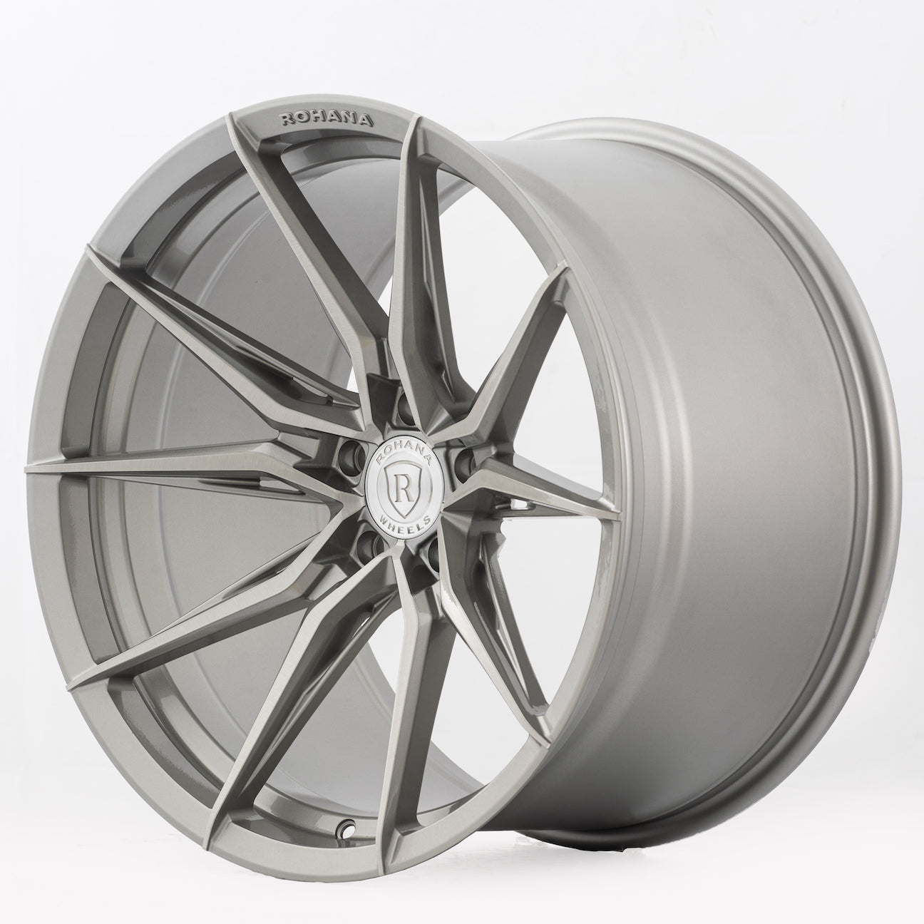 Rohana RFX13 Wheel, 20X10, 5-114.3, +22, Brushed Titanium - RFX1320105114BT22