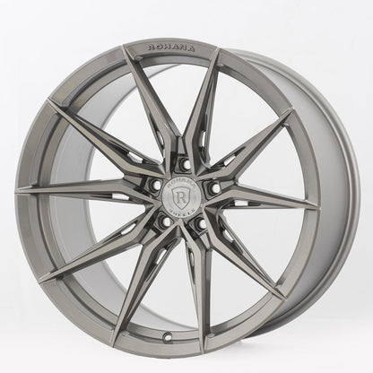 Rohana RFX13 Wheel, 20X10, 5-112, +45, Brushed Titanium - RFX1320105112BT45