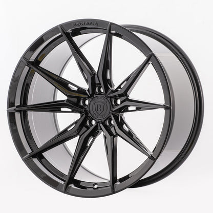 Rohana RFX13 Wheel, 20X12, 5-114.3, +22, Gloss Black - RFX1320125114GB22