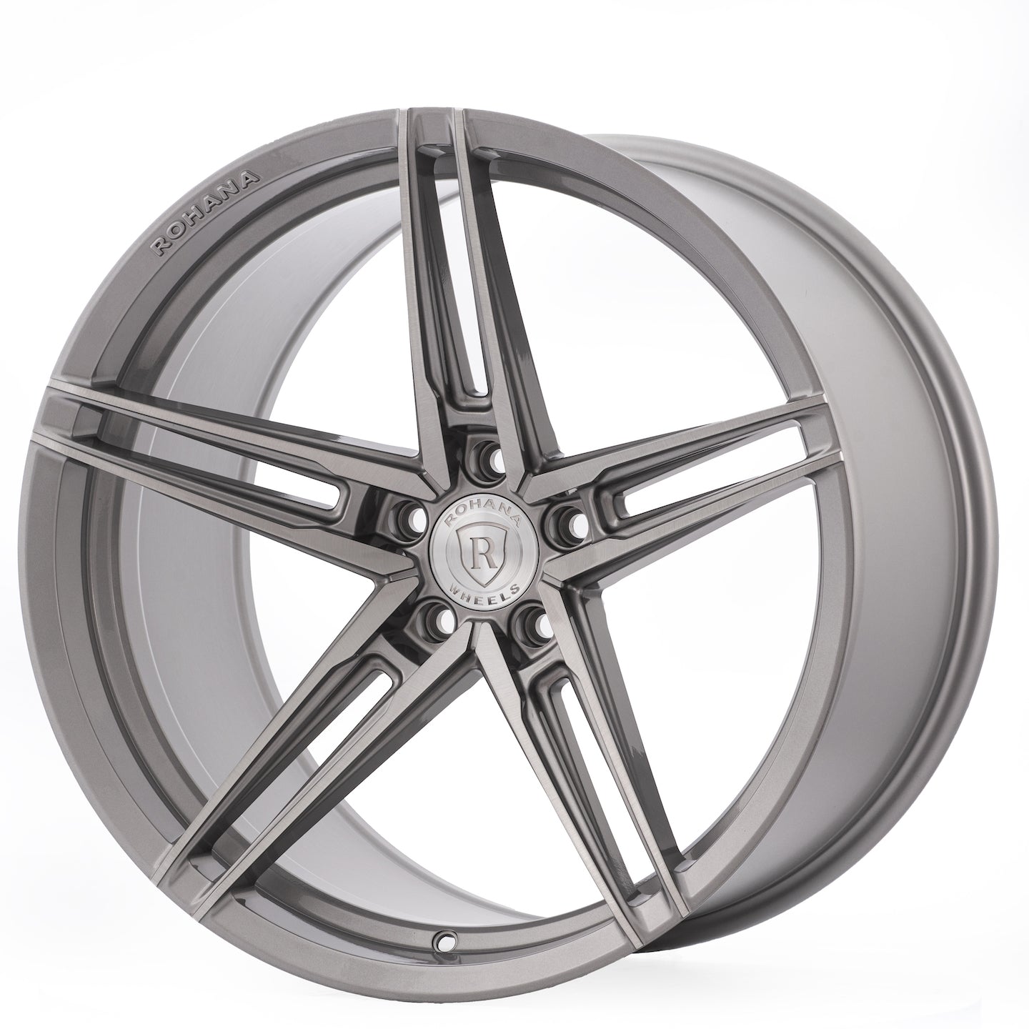 Rohana RFX15 Wheel, 20X10.5, 5-114.3, +38, Brushed Titanium - RFX15201055114BT38