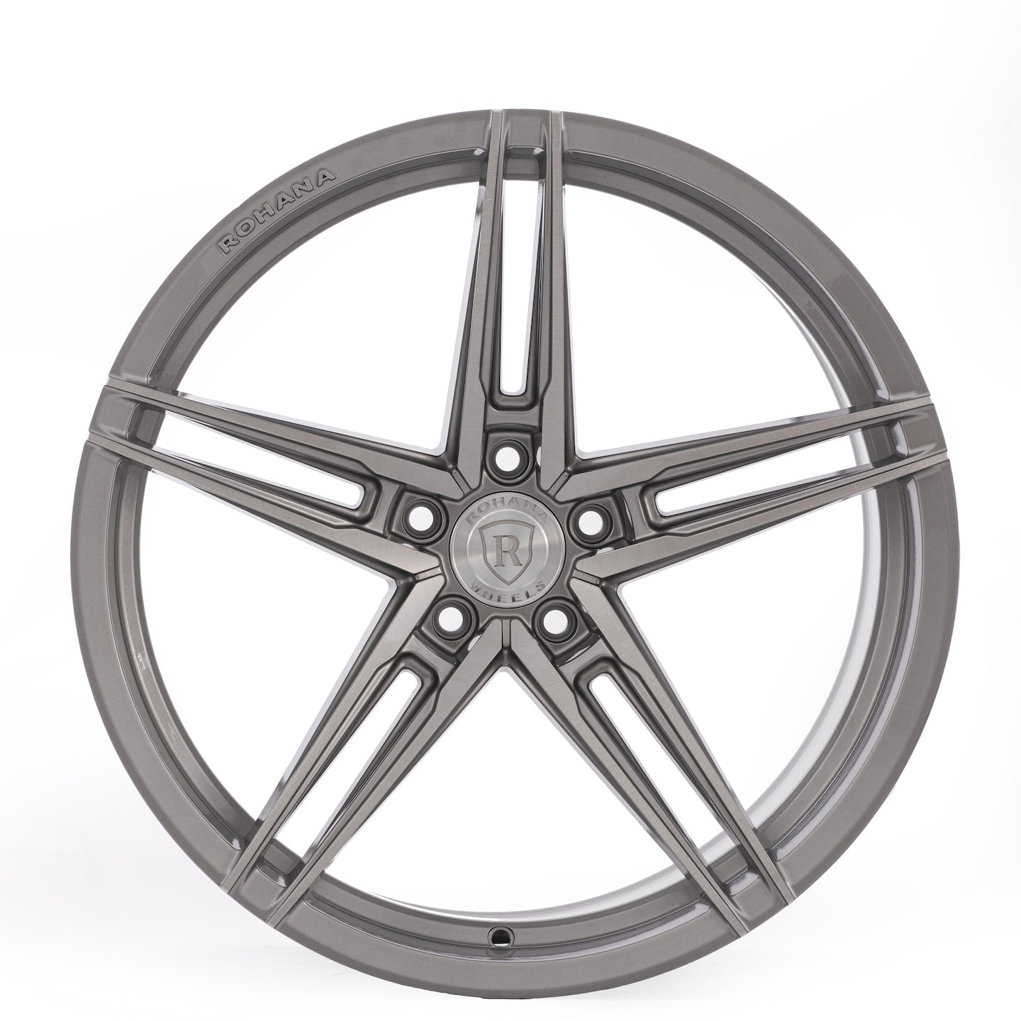 Rohana RFX15 Wheel, 20X10.5, 5-114.3, +38, Brushed Titanium - RFX15201055114BT38