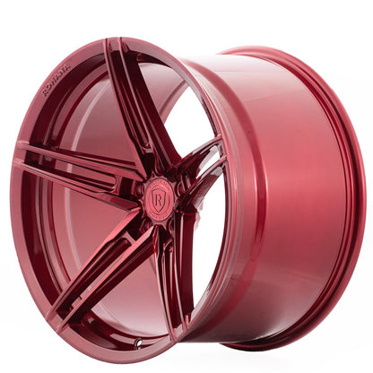 Rohana RFX15 Wheel, 20X10, 5-120, +38, Gloss Red - RFX1520105120R38