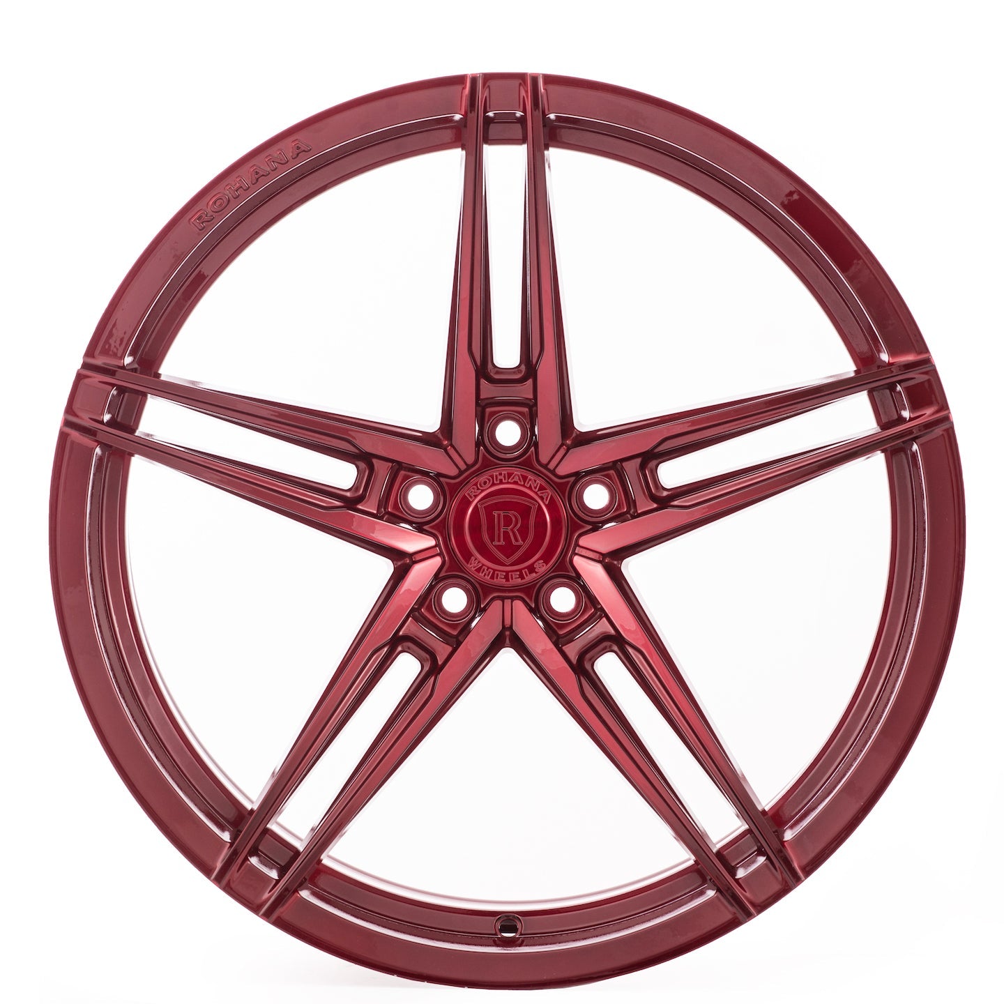 Rohana RFX15 Wheel, 20X10, 5-120, +38, Gloss Red - RFX1520105120R38