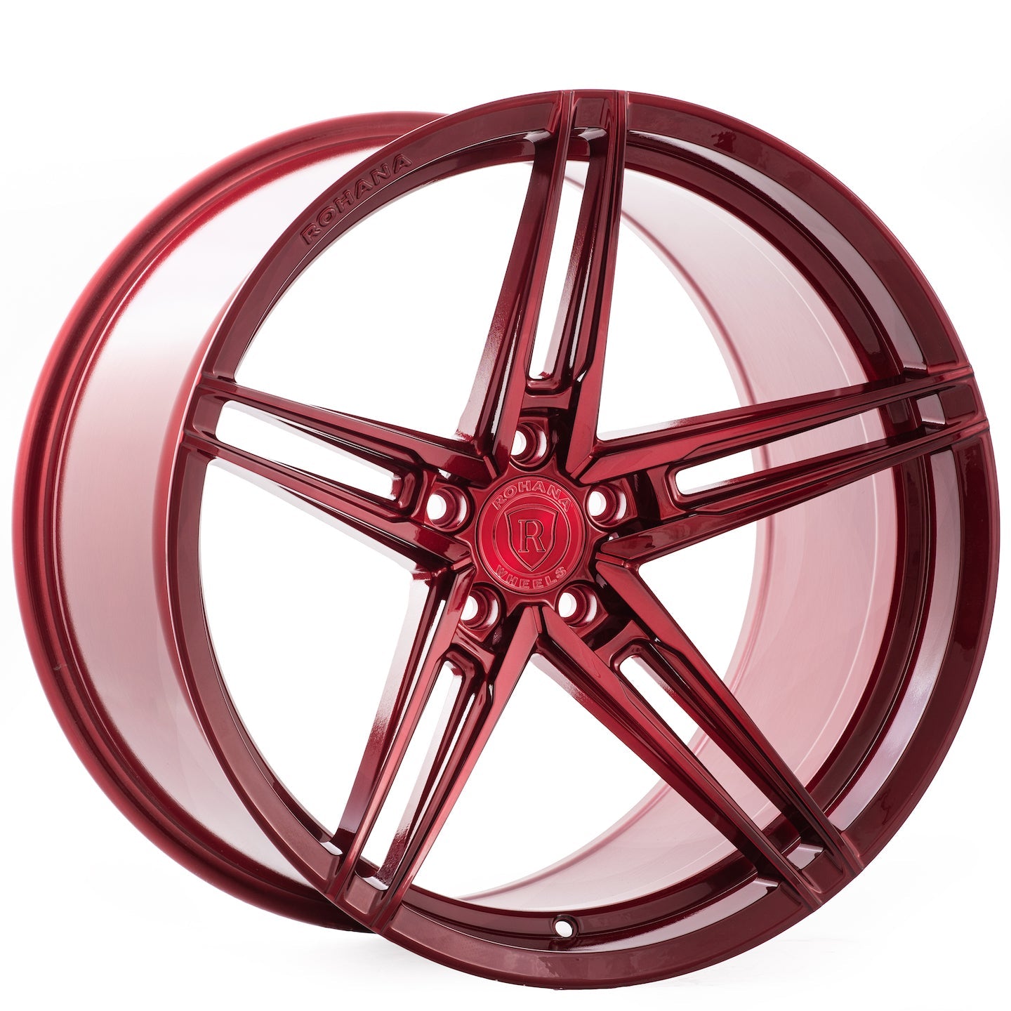Rohana RFX15 Wheel, 20X10, 5-120, +38, Gloss Red - RFX1520105120R38