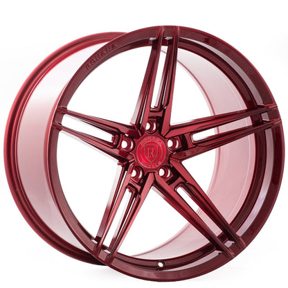 Rohana RFX15 Wheel, 20X10, 5-120, +25, Gloss Red - RFX1520105120R25
