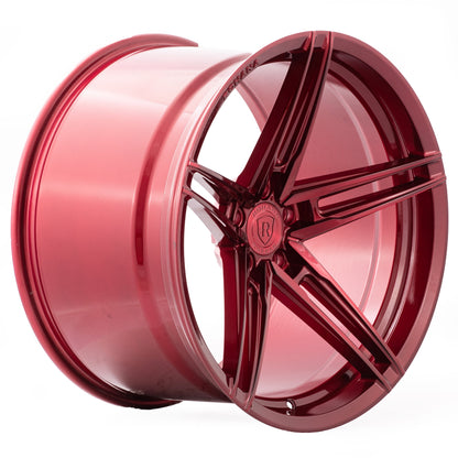 Rohana RFX15 Wheel, 20X9, 5-120, +20, Gloss Red - RFX152095120R20