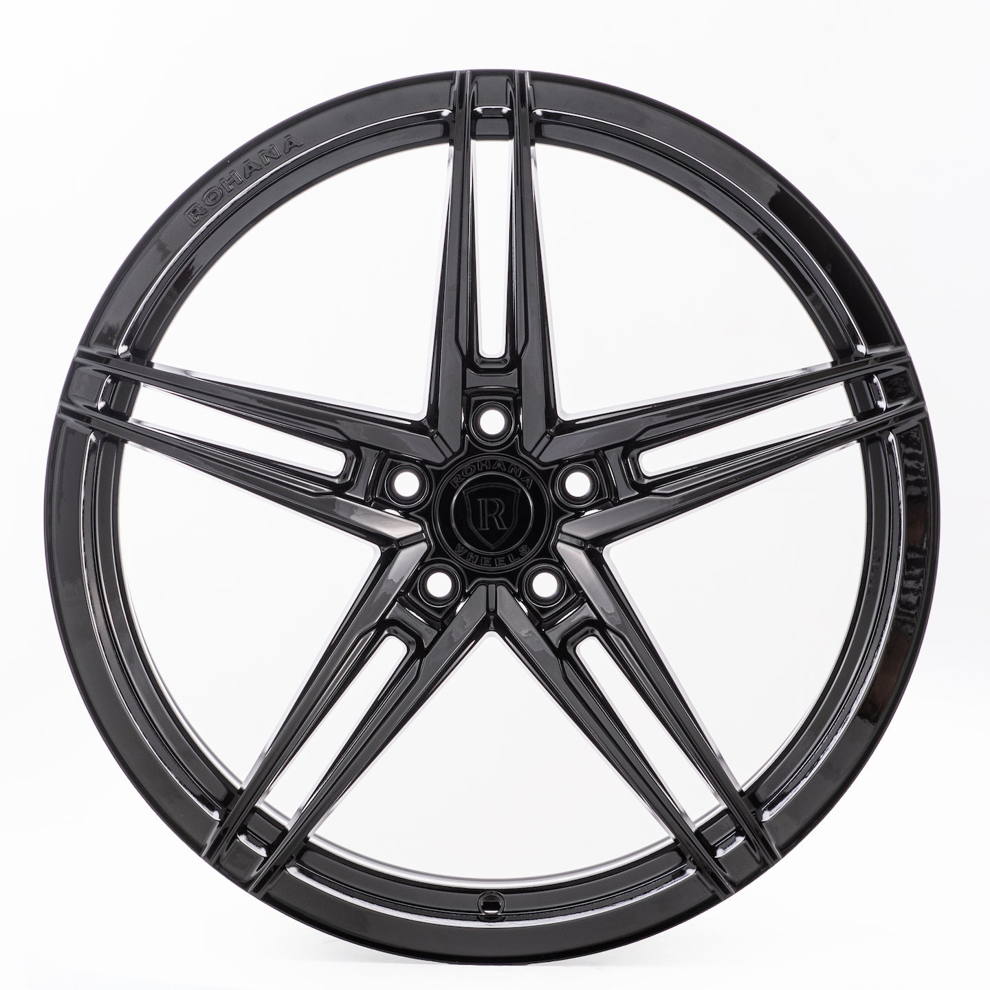 Rohana RFX15 Wheel, 20X10, 5-112, +45, Gloss Black - RFX1520105112GB45