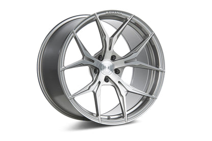 Rohana RFX5 Wheel, 20X10, 5-112, +50, Brushed Titanium - RFX520105112BT50