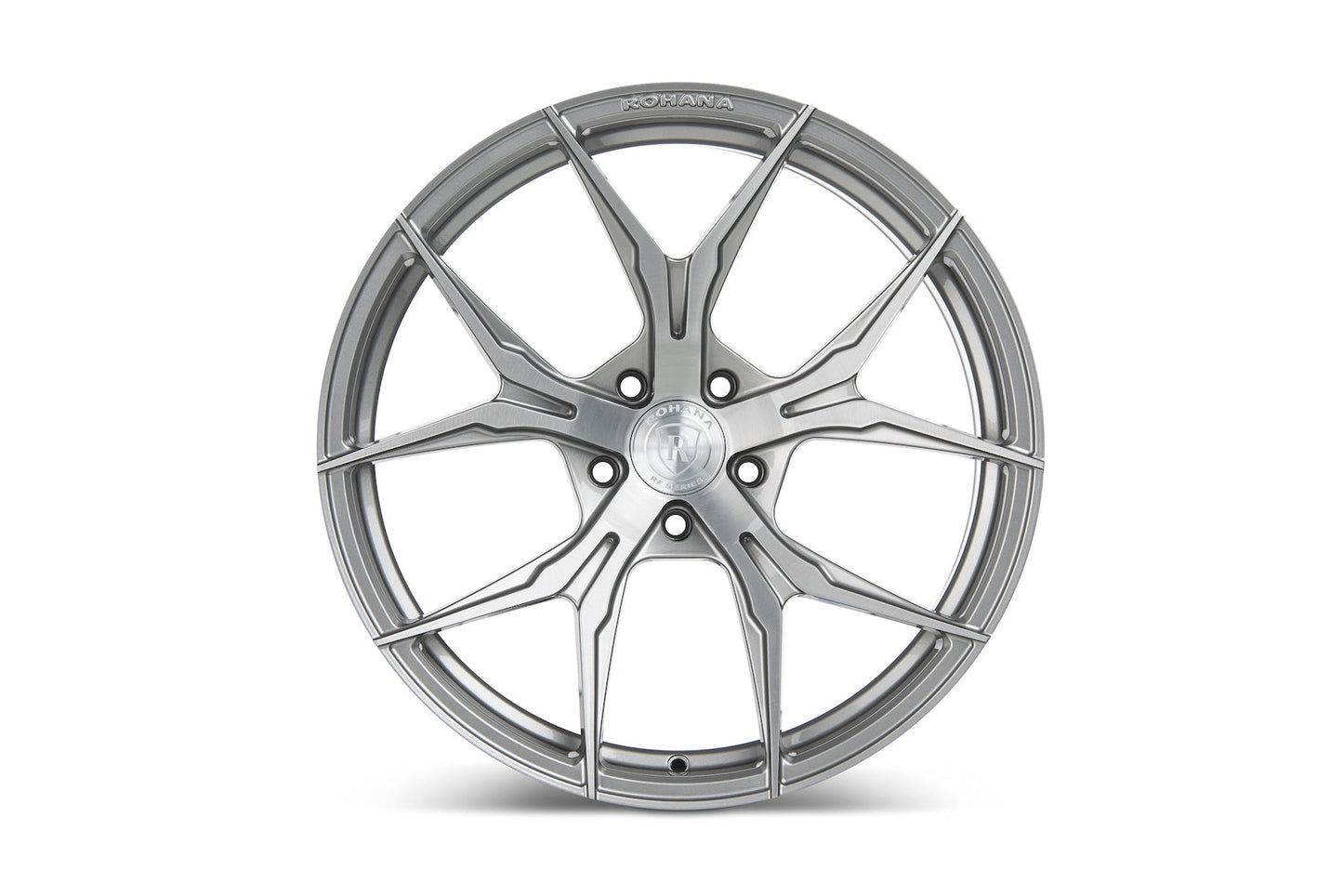 Rohana RFX5 Wheel, 20X12, 5-114.3, +45, Brushed Titanium - RFX520125114BT45M
