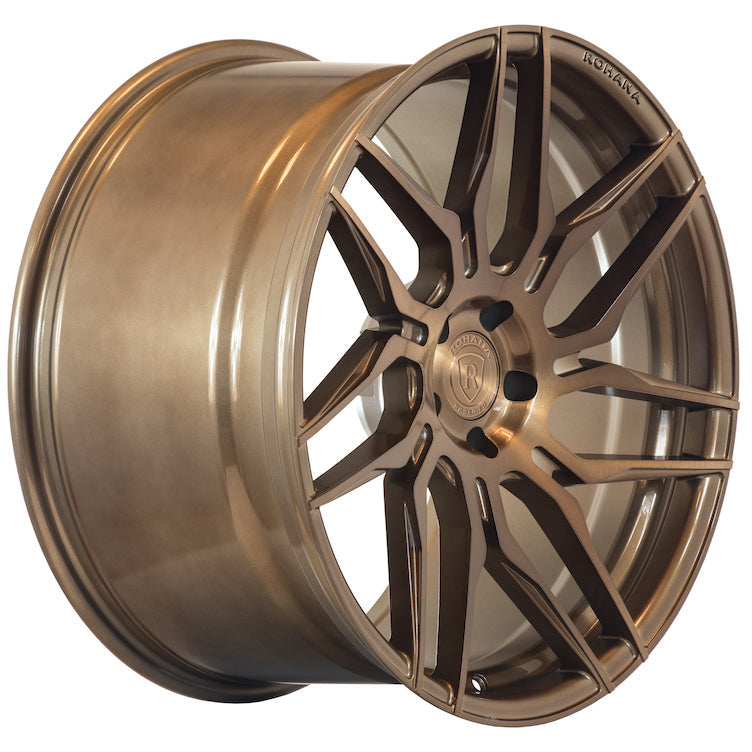 Rohana RFX7 Wheel, 20X11, 5-112, +35, Brushed Bronze - RFX720115112BZ35R