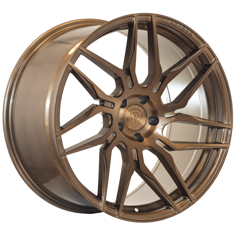 Rohana RFX7 Wheel, 20X9, 5-120, +20, Brushed Bronze - RFX72095120BZ20L