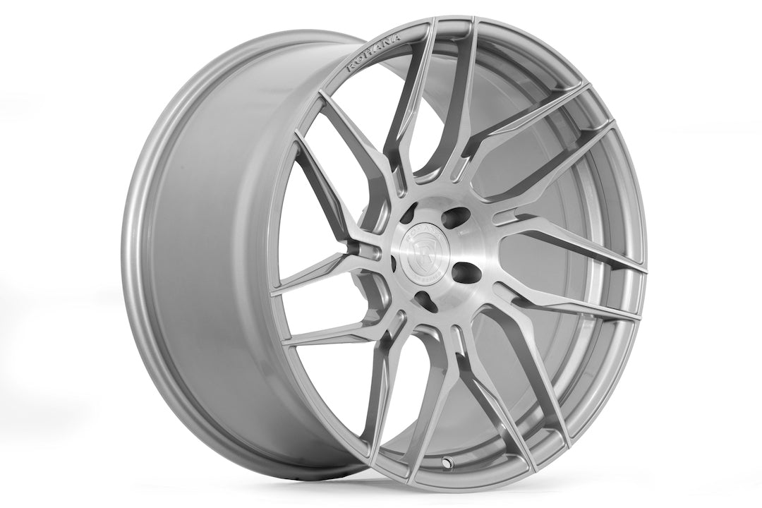 Rohana RFX7 Wheel, 20X9, 5-120, +35, Brushed Titanium - RFX72095120BT35L