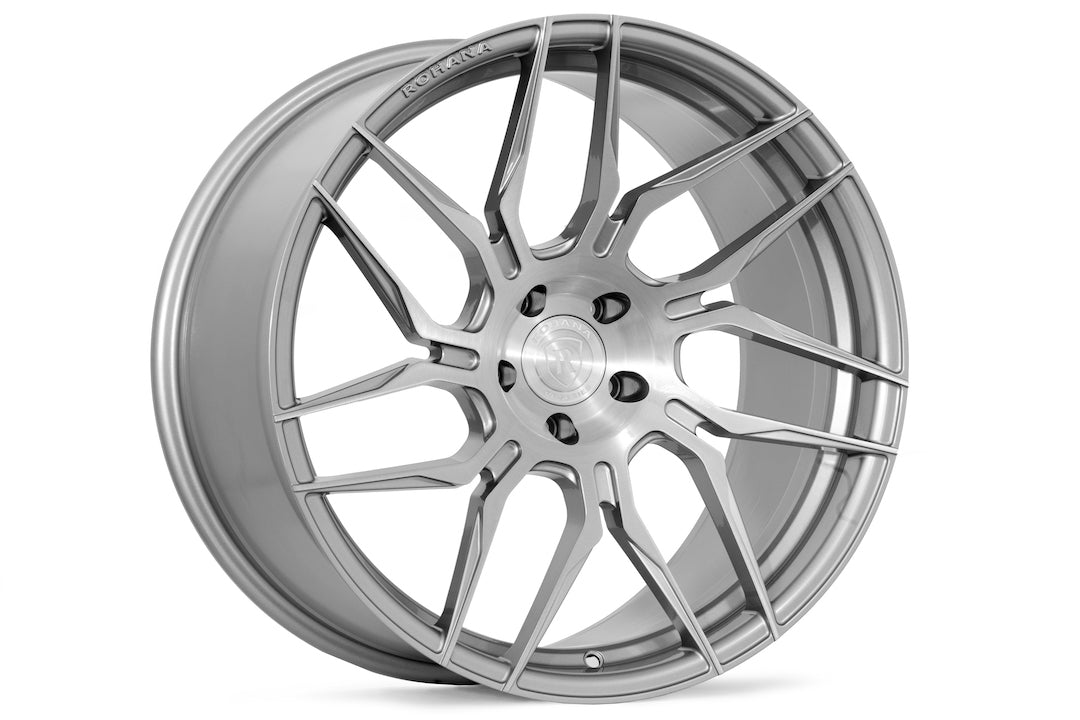 Rohana RFX7 Wheel, 20X11, 5-114.3, +48, Brushed Titanium - RFX720115114BT48R