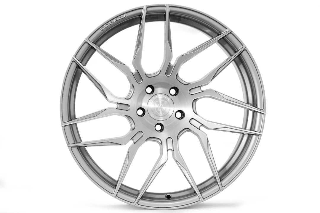 Rohana RFX7 Wheel, 20X9, 5-114.3, +35, Brushed Titanium - RFX72095114BT35L