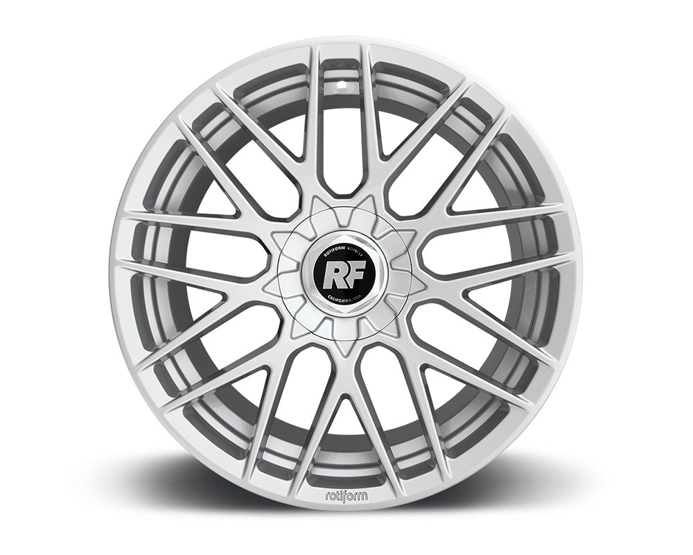 Rotiform RSE Gloss Silver Cast Monoblock Wheel 18x8.5 5x112 | 5x120 35mm