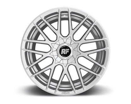 Rotiform RSE Gloss Silver Cast Monoblock Wheel 18x8.5 5x112 | 5x120 35mm