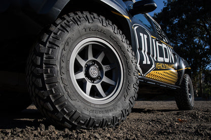 Icon Alloys 17" Rebound SLX Wheel-Satin Black Finish