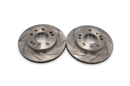 ROFU Max Street Friction Slotted Front Rotors 4 & 5 Lug (89-98 S13/14)