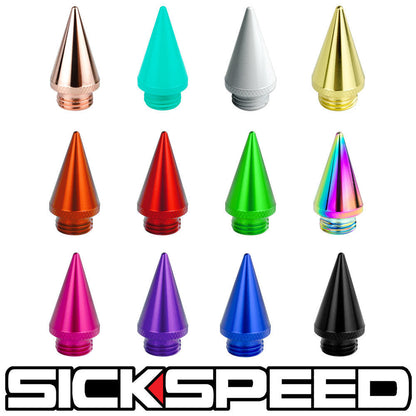 4PC SPIKED CAPS FOR SICKSPEED LUG NUTS ST1-C-Dub Tech