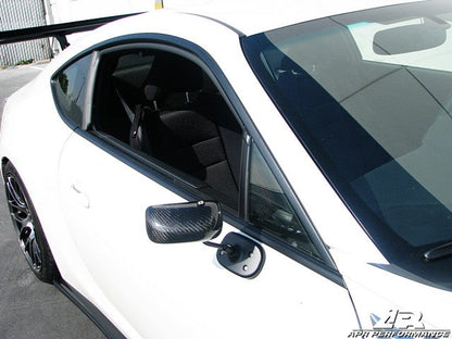 APR Performance Formula 3 Carbon Fiber Mirror/Black - CB-508032B-C-Dub Tech