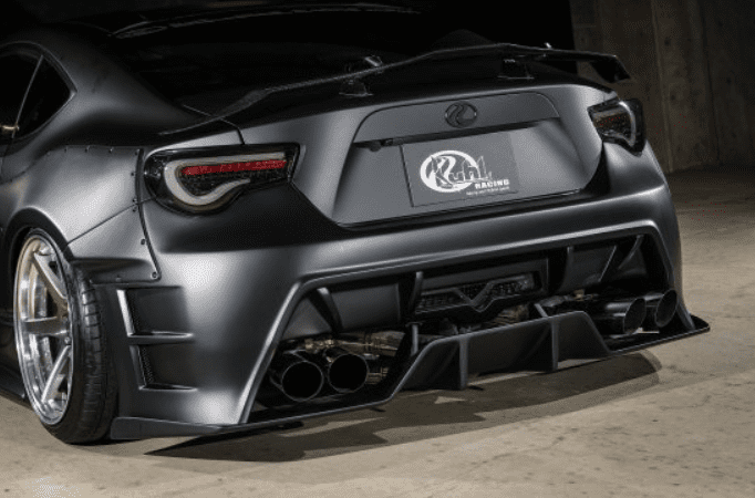 Kuhl Ver2 01R-GT Rear Diffuser High Grade FRP for 2011-16 Toyota 86/FR-S [ZN6]