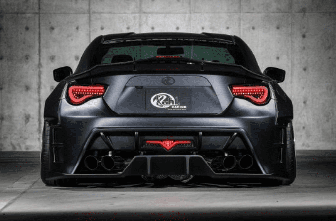 Kuhl Ver2 01R-GT Rear Diffuser High Grade FRP for 2011-16 Toyota 86/FR-S [ZN6]