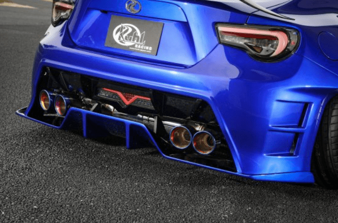 Kuhl Ver2 01R-GT Rear Diffuser High Grade FRP for 2011-16 Toyota 86/FR-S [ZN6]