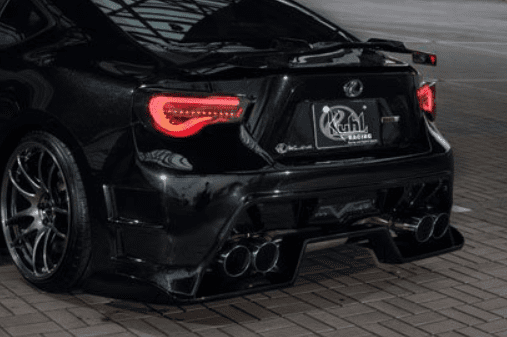 Kuhl 01R-GT Rear Bumper High Grade FRP for 2011-20 Toyota 86/FR-S [ZN6]