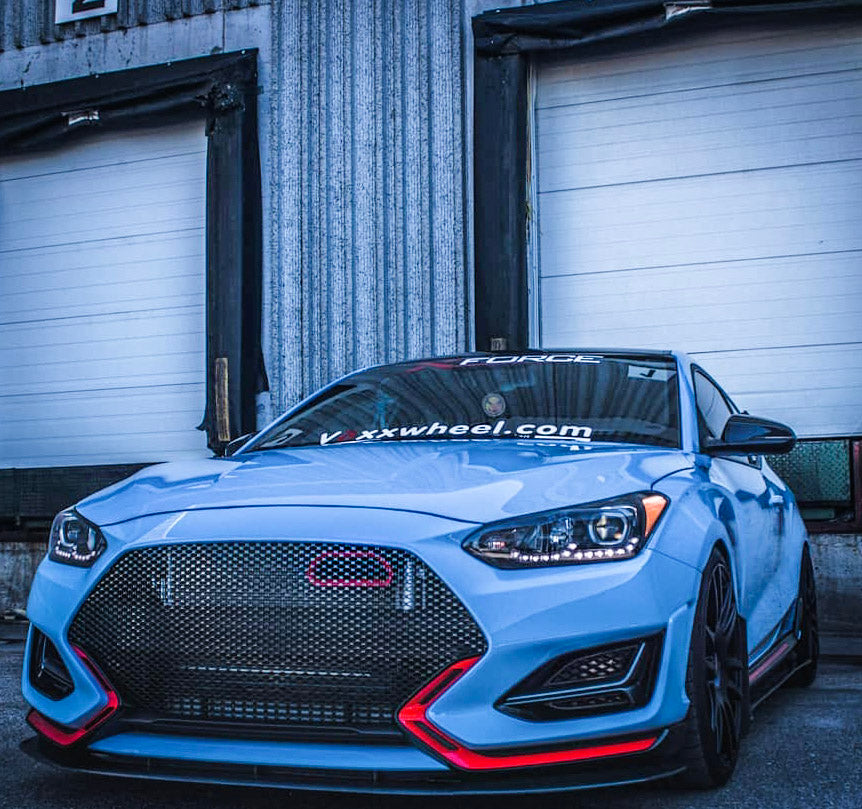 2019-2022 Hyundai Veloster N (non-DCT) BIG MOUTH Ram Air Intake Snorkel-C-Dub Tech