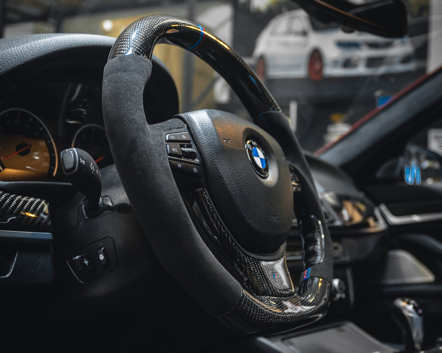 BMW M5 M6 F10 | F12 OEM Upgraded Customized Steering Wheel-C-Dub Tech