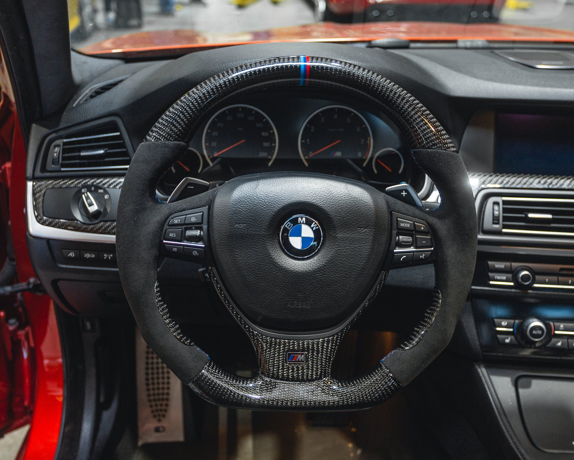 BMW M5 M6 F10 | F12 OEM Upgraded Customized Steering Wheel-C-Dub Tech