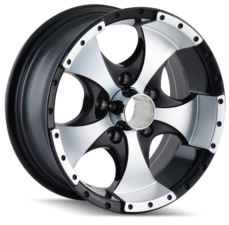 Ion Wheels 136 Black Machined Lip