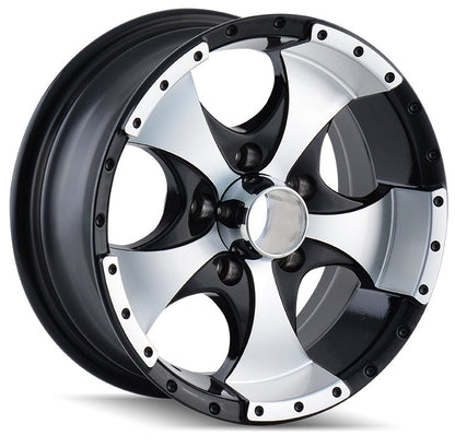 Ion Wheels 136 Black Machined Lip