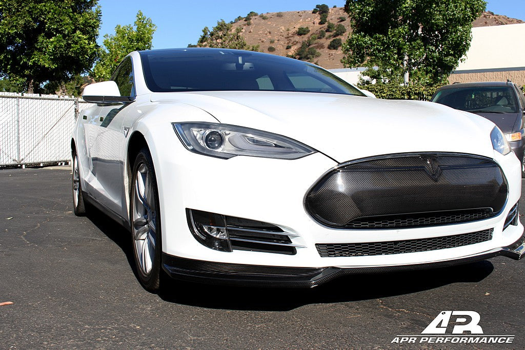 APR Performance Carbon fiber Front Grill - CBX-TESLAGRILL-C-Dub Tech
