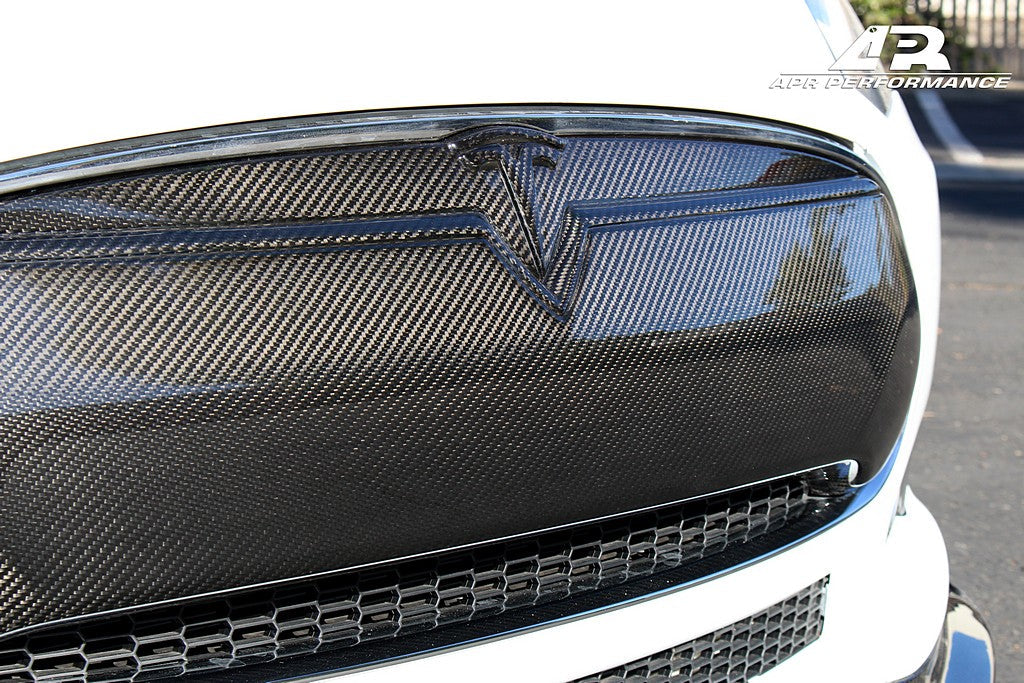 APR Performance Carbon fiber Front Grill - CBX-TESLAGRILL-C-Dub Tech