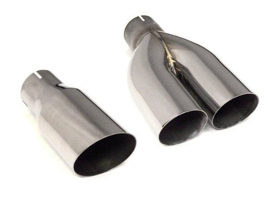 FSWERKS Stainless Steel Exhaust Tip - Single or Dual Angle Cut