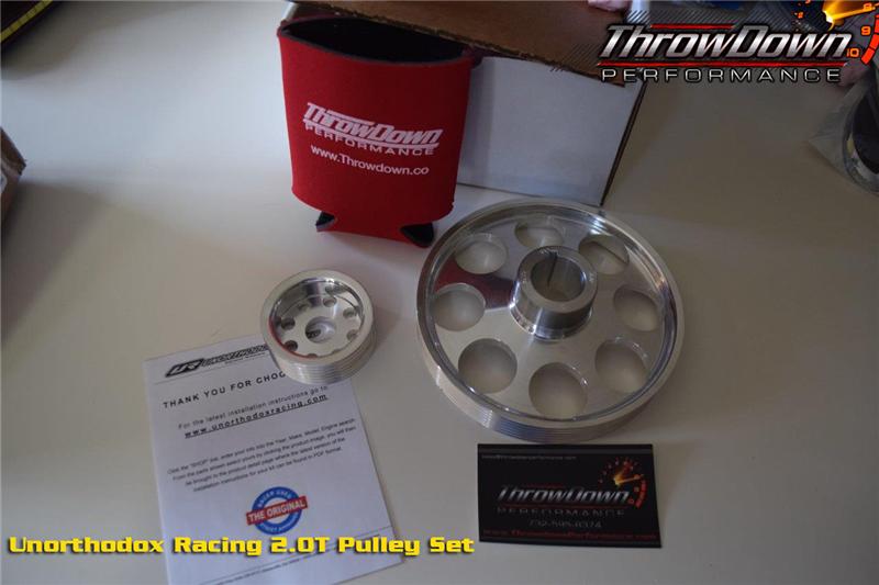 Unorthodox Racing - Stock Diameter Crank Pulley - 2008+ Genesis Coupe 2.0T / 2011+ Optima / Sonata - SS741