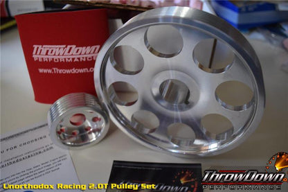 Unorthodox Racing - Stock Diameter Crank Pulley - 2008+ Genesis Coupe 2.0T / 2011+ Optima / Sonata - SS741